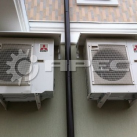 Козырек над кондиционером с монтажем - 10