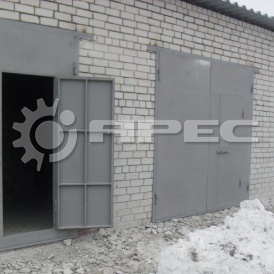 Гаражные распашные ворота - 4