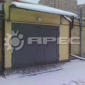 Металлические ворота - 12