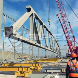 Монтаж металлоконструкций эстакад - 10