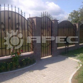 Металлические сварные заборы и ограды - 1