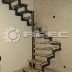 Металлические маршевые лестницы - 13